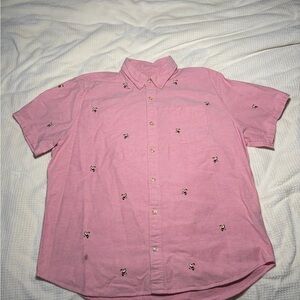 GAP Men's Pink Casual Button Down Shirt